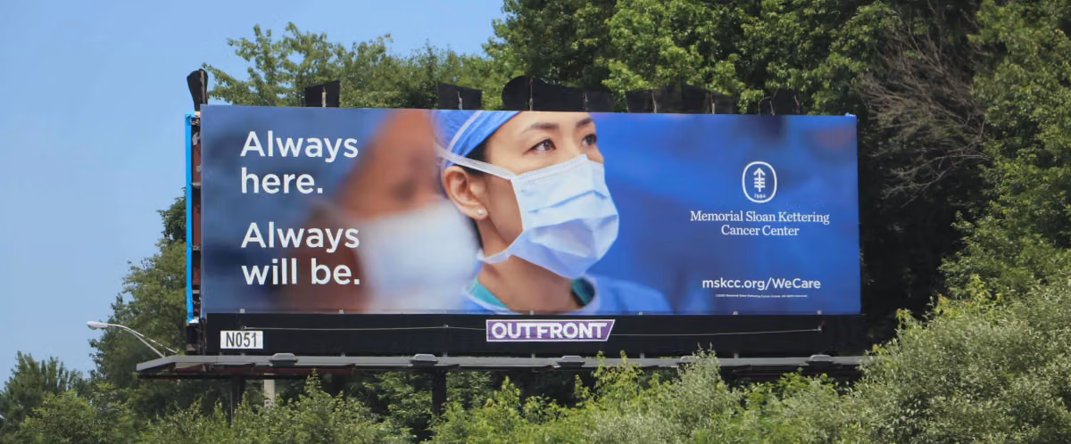 Memorial Sloan Kettering campaign
